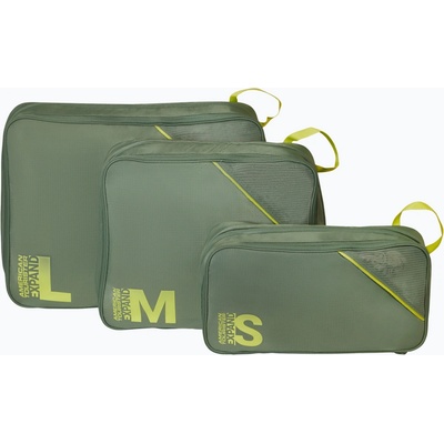 American Tourister Packing S/M/L 3 pcs. olive/lime