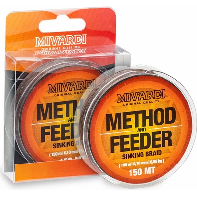 Mivardi šňůra Method & Feeder Sinking Braid 150m 0,14mm