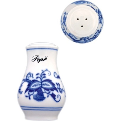 porcelán Dubí Cibulák pepřenka sypací s nápisem Pepř 10113 1