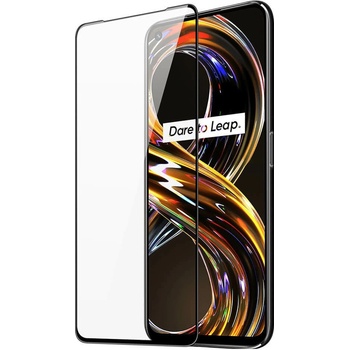 Dux Ducis Протектор от закалено стъкло /Tempered Glass/ за Realme 8i, Dux Ducis 9D Case Friendly Full Coveraged Tempered Glass, черен/прозрачен