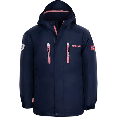 TROLLKIDS Детско 3-в-1 яке Trollkids Kid's Myrdal 3in1 Jacket Pro 3-in-1 jacket - Navy / Antique Rose - размер 104 (EU) (703-3871-0113)