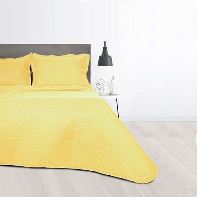 GoHome Двулицево шалте Даяна - Жълт