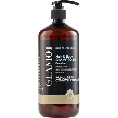 Glamot Pure Gent Hair & Body Shampoo 2in1 1 l