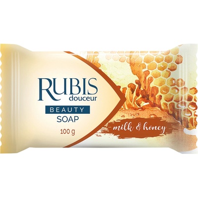 Rubis jemné mydlo mlieko a med 100 g