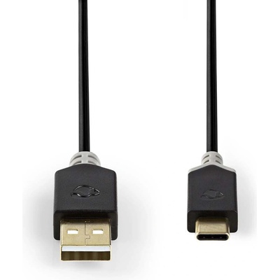 Nedis CCBW60600AT10 propojovací USB 2.0 zástrčka USB A - zástrčka USB C, 1m, antracit