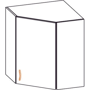 Image 1 of Bogdan Furniture Europe Горен ъглов шкаф Alina 60-E20