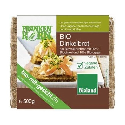 Frankenkorn Celozrnný špaldový chléb 500g bio