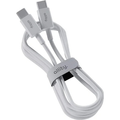 Allity AUC-03 USB-C/USB-C 1m bílý