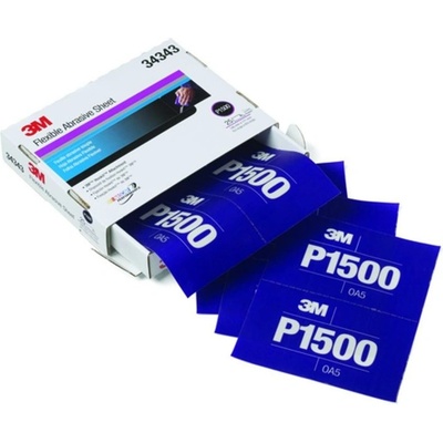 3M 34343 Flexibilný papier P1500 s.z. 140x171 mm
