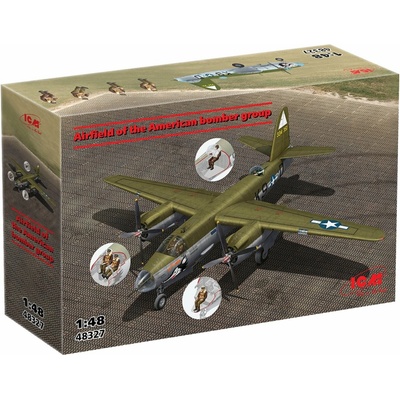 ICM Airfield of the American Bomber Group 1:48
