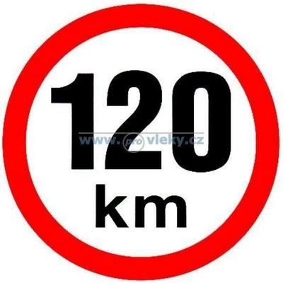 Tanatech Samolepka rychlosti 120 km