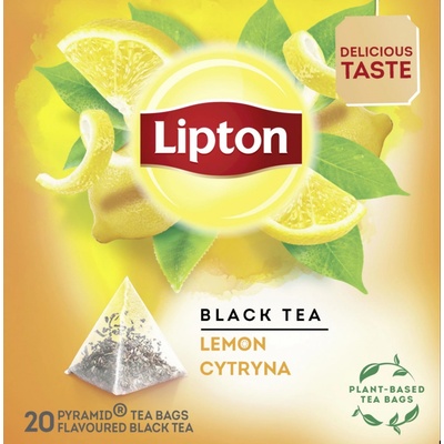 Lipton Čaj Lemon černý 20 x 1,7 g
