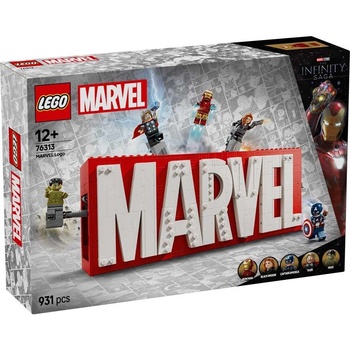 LEGO® Marvel - Marvel Logo & Minifigures (76313)