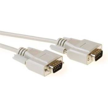 Image 1 of ACT Кабел act ak2185, rs232 мъжко - rs232 мъжко, 1.8м, Бял, Булк (ewent-act-cab-ak2185)