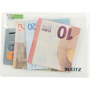 LEITZ Несесер Leitz Traveller Zipper XS wash bag 2 units - Beige (Transparent)