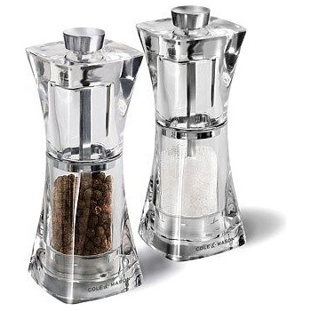 Cole & mason COLE&MASON Комплект мелнички за сол и пипер CRYSTAL - 12, 5 см (Cole-&;-Mason-H-37408P)