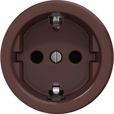 Reblig - Ретро домашна розетка без рамка SCHUKO 230V/16A кафява (RG0109)