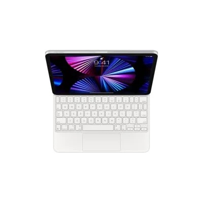 Apple Magic Keyboard for for iPad Pro 1st, 2nd & 3rd Gen 11"/iPad Air 4th Gen White US (MJQJ3LB/A)