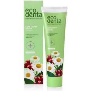 Ecodenta Паста за зъби Ecodenta за чувствителни зъби с екстракт от лайка, карамфил и калиден 100 мл