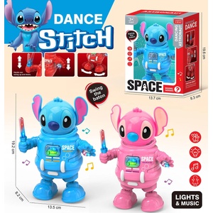 Armtoys Ходещ музикален робот space стич - igrachko