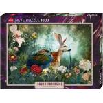 Heye - Puzzle Fantastic fauna - Jackalope - 1 000 piese