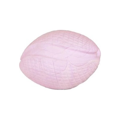 Eco friendly hračka pro psy rugby míč růžový, 10 cm/110 g