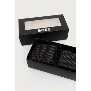 BOSS комплект вратовръзка и джобна кърпичка мъжки от копринена материя h-set tie-pkt sq (50573332)