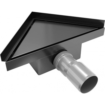 Mexen Flat-T M13 подов щокътен 20 x 20 см, черен - 1710320 (1710320)