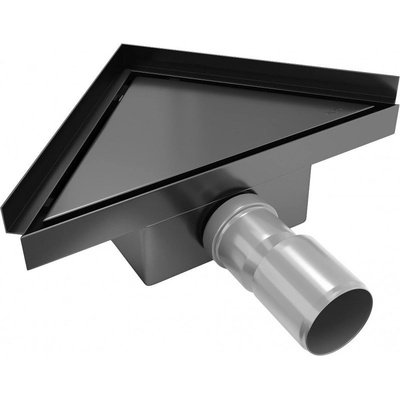 Mexen Flat-T M13 подов щокътен 20 x 20 см, черен - 1710320 (1710320)