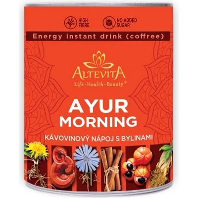 Altevita Ayur Morning kávovinový nápoj s bylinami 120 g