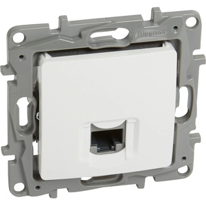 Legrand Розетка RJ45 cat. 5 UTP NILOE бял (M019966)