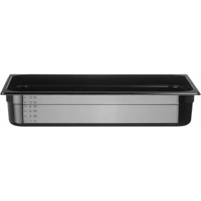 Hendi Gastronádoba 1/1, GN 1/1, 14L, Čierna, 530x325x(H)100mm
