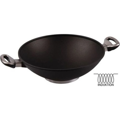 Harecker Excelent Titanový wok 32 cm s poklicí Indukce