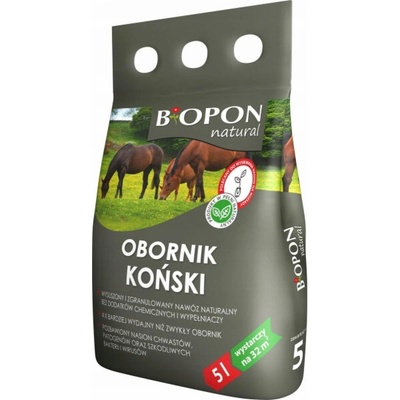 BioponGranulovaný koňský hnůj 5 L