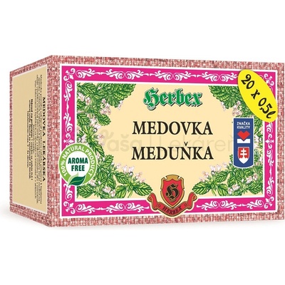 Herbex Medovka lekárska porciovaný čaj 20 x 3 g