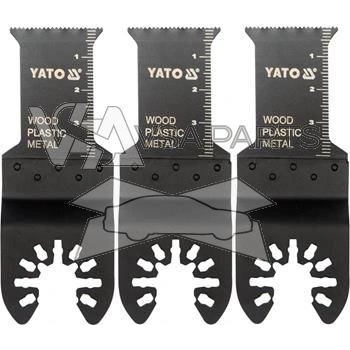 YATO List pilový 3 ks 28,5 x 40 mm dřevo plast kov
