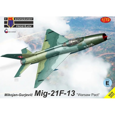 Kovozávody Prostějov MiG-21F-13Warsaw Pact KPM0503 Kovozávody 1:72