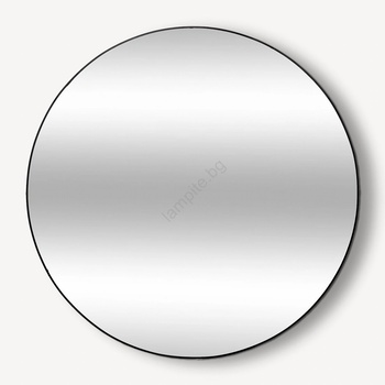 Atmosphera - Огледало ALICE Ø 110 см черен (P6631)