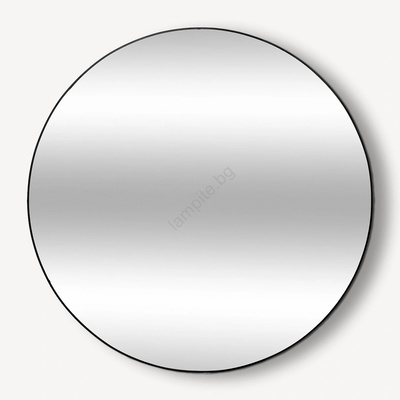 Atmosphera - Огледало ALICE Ø 110 см черен (P6631)