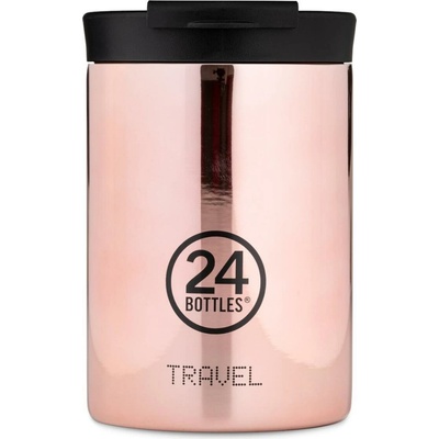 24Bottles Termální hrnek Travel Tumbler Grand 350 ml růžové zlato