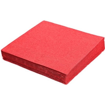 Wimex ubrousky 2V červené 50ks 33x33cm – Zboží Dáma