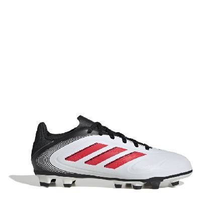 Детски футболни бутонки Adidas Copa Pure 3 Club Childrens Firm Ground Football Boots - White/Red
