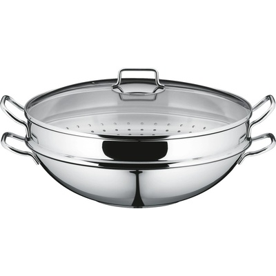 WMF Wok Macao 4 dílná s parní vložkou 36 cm