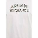 Giorgio Armani Памучна тениска Armani Exchange в бежово с апликация 6DZTHC ZJBYZ (6DZTHC.ZJBYZ)