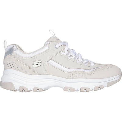 Skechers Дамски маратонки Skechers Icon Dlite Ladies Trainers - Taupe/White