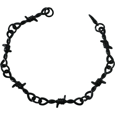 Izmael náramek Punk Černá KP32961