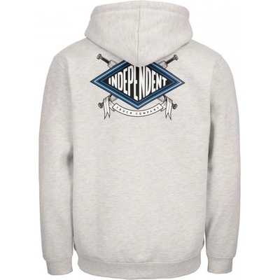 Independent Turn & Burn Zip Hood Athletic Heather