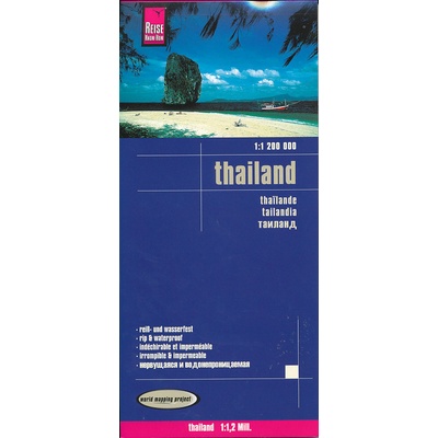 mapa Thailand 1:1,2 mil.