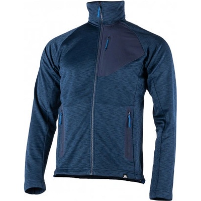 Northfinder power-stretch mikina melange fleece 170g NORTHPOL námořnická modrá