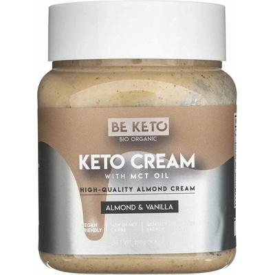 BeKeto Keto krém s MCT olejom Mandle a vanilka 250 g